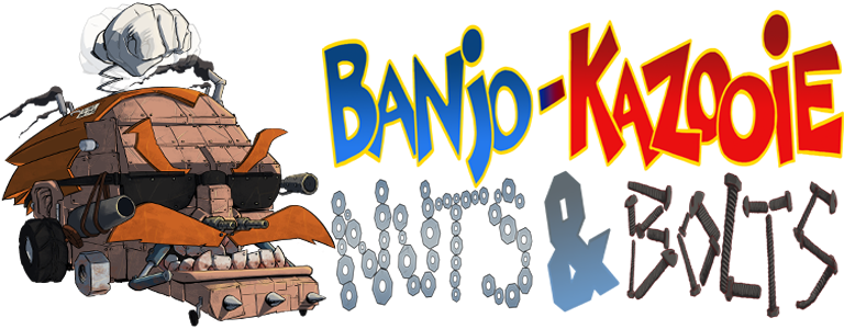 banjo kazooie nuts and bolts vehicles blueprints